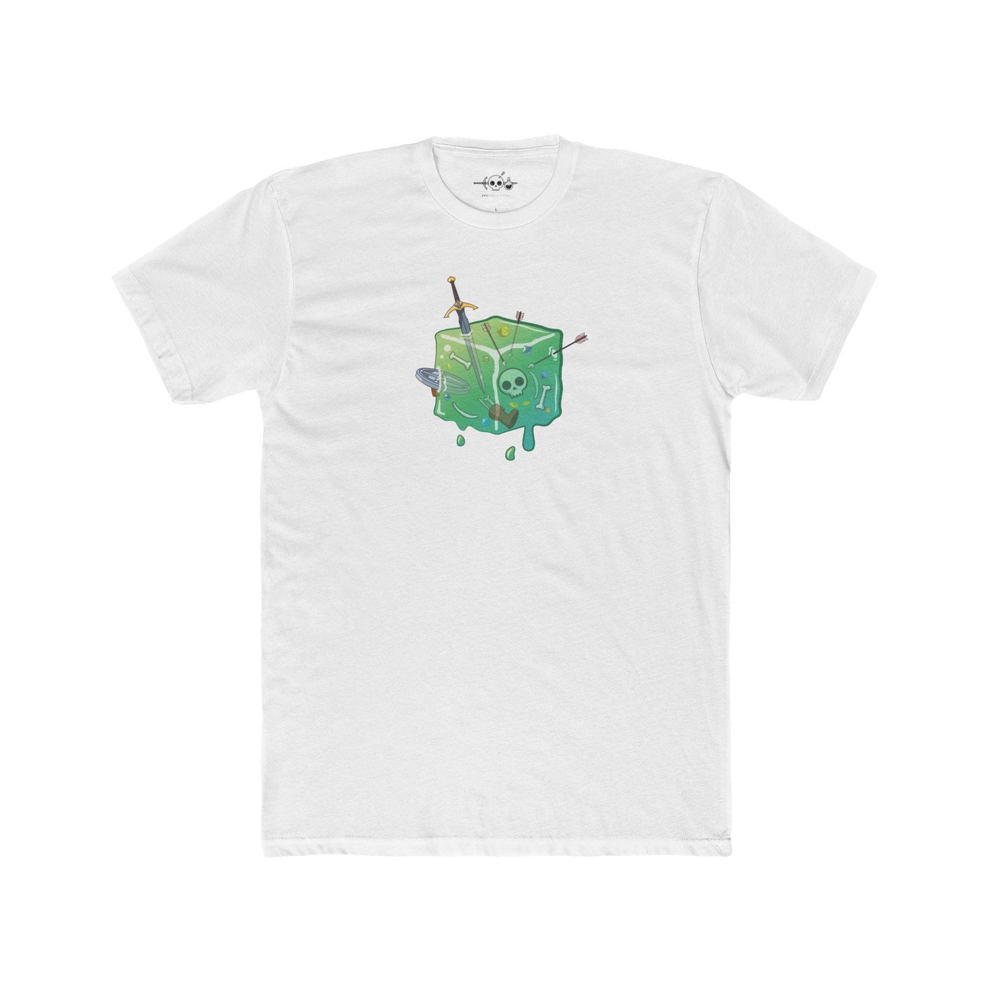 Gelatinous Cube Shirt / DnD Fantasy T-Shirt / Role-Playing Game Shirt / Graphic Shirt / Magic T Shirt / RPG T Shirt / Gift for DnD Fans