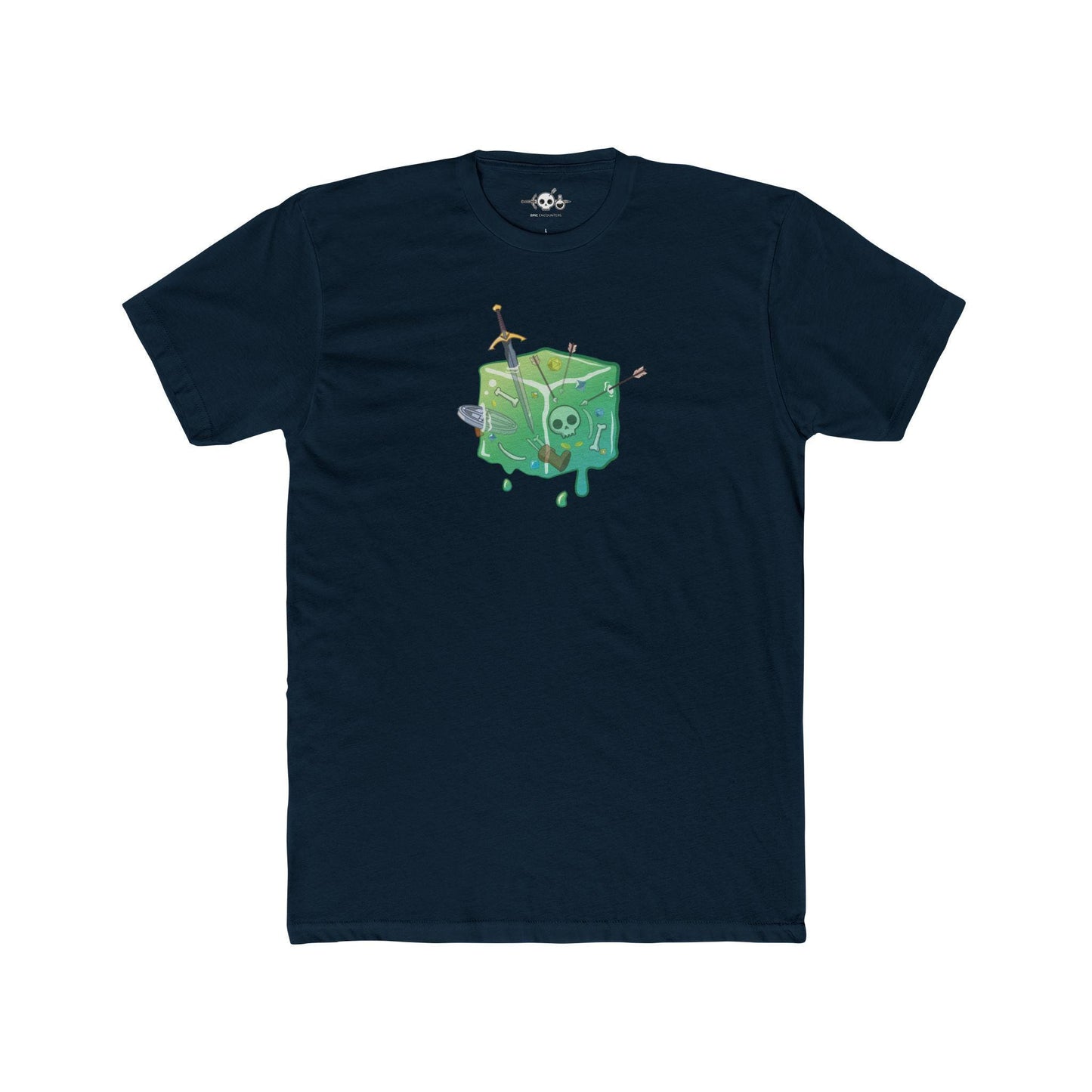 Gelatinous Cube Shirt / DnD Fantasy T-Shirt / Role-Playing Game Shirt / Graphic Shirt / Magic T Shirt / RPG T Shirt / Gift for DnD Fans