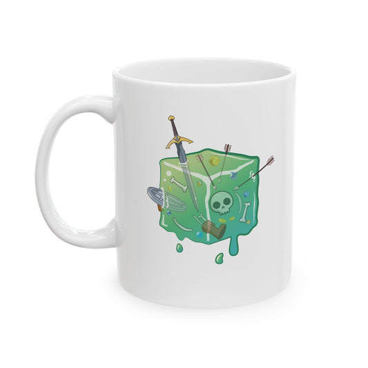 Gelatinous Cube Mug / DnD Fantasy Coffee Mug / Role-Playing Mug / Coffee Mug / RPG T Coffee Mug / Gift for DnD FansMug / Mug, (11oz, 15oz)