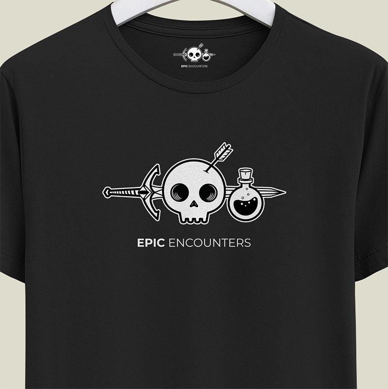 Epic Encounters Logo / Fantasy / D&D Inspired / RPG